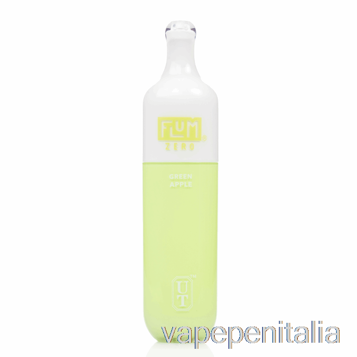 Penna Vape Flum Float 0% Zero Nicotina 3000 Mela Verde Usa E Getta